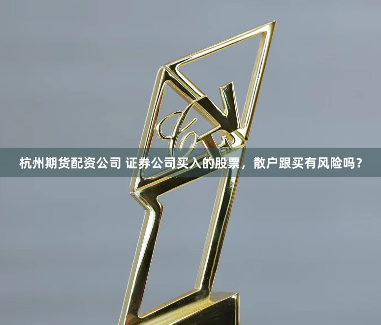 杭州期货配资公司 证券公司买入的股票，散户跟买有风险吗？